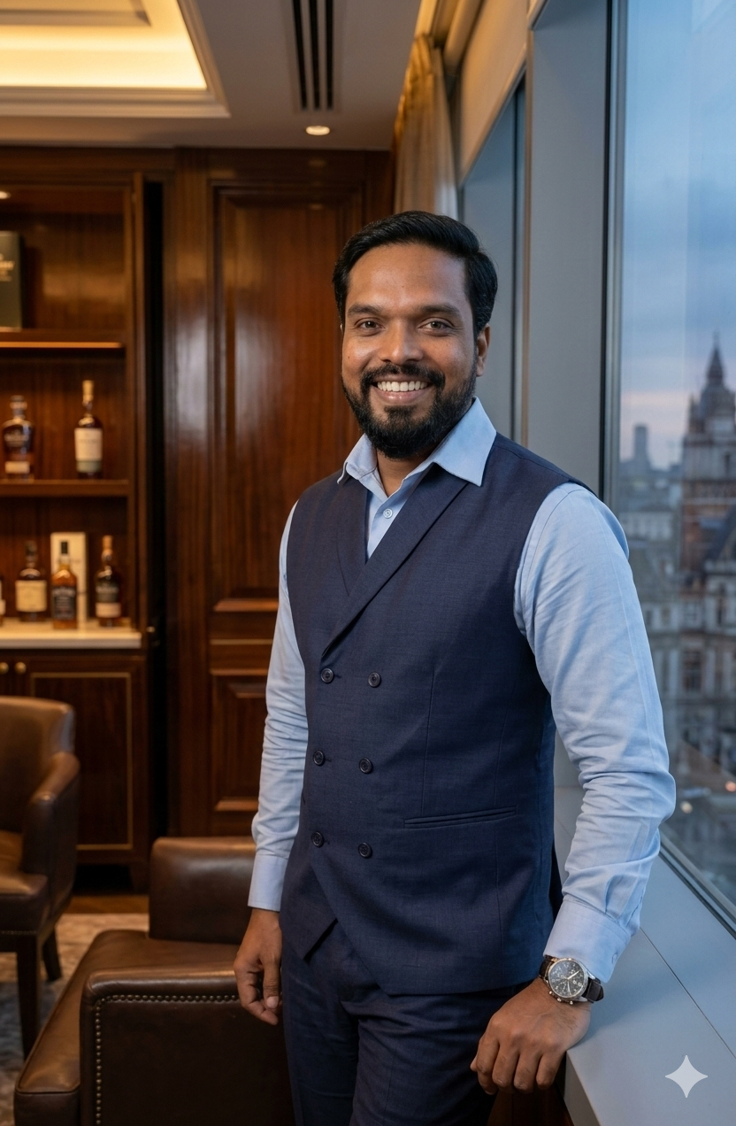 Professional headshot of Hariharavelan, Project Manager at SquareShift Technologies.