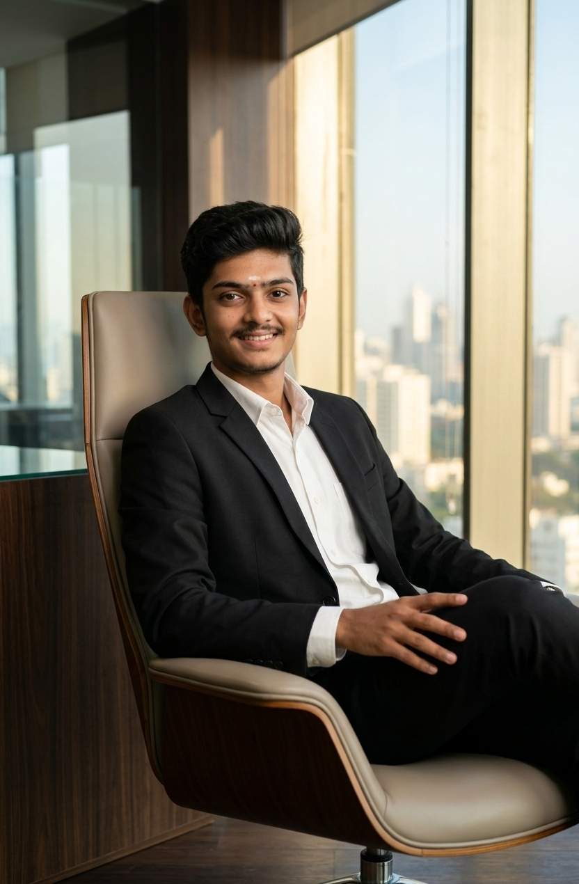 Professional headshot of Himal Rajan, Full Stack & AI Developer at SquareShift Technologies.